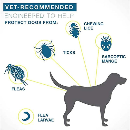 How do flea and tick collars work