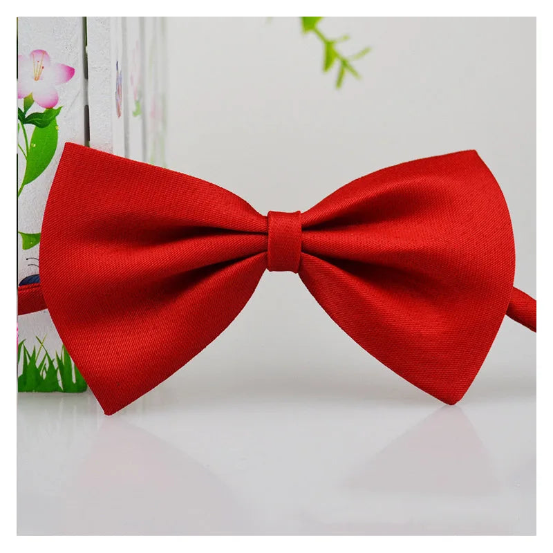 Large dog bow tie collar