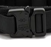 Black padded dog collar