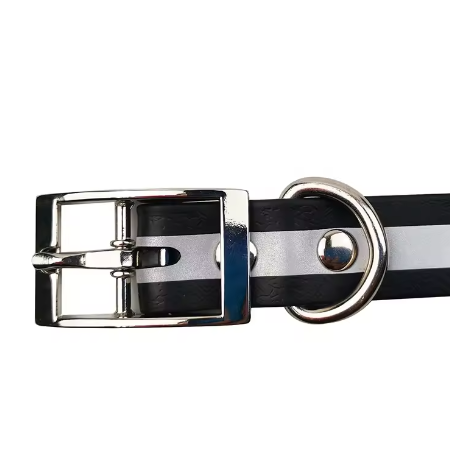 Reflective biothane dog collar