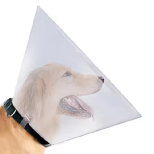 Dog protective collar cone