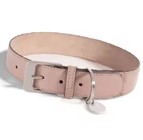 Leather dog collar and lead set uk