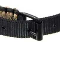 Thin paracord dog collar