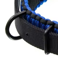 Paracord adjustable dog collar