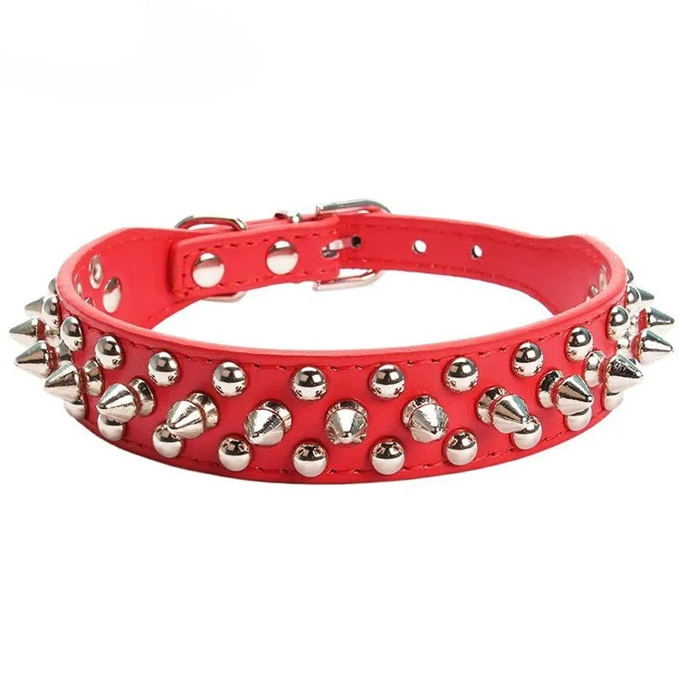 High quality leather dog collar