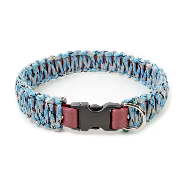 4 strand paracord dog collar