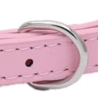 Extra small pink dog collar