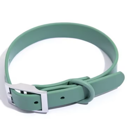 Adjustable biothane collar