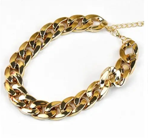 Cuban dog collar chain