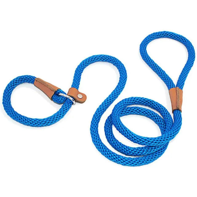 Climbing rope dog collar