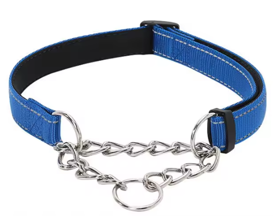 Heavy duty martingale dog collar