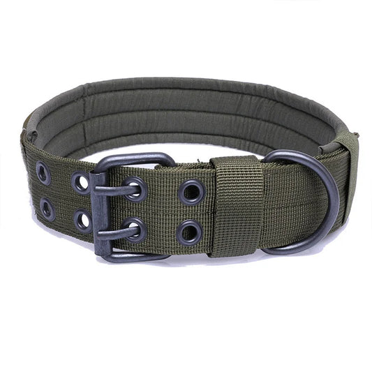 Large padded dog collar