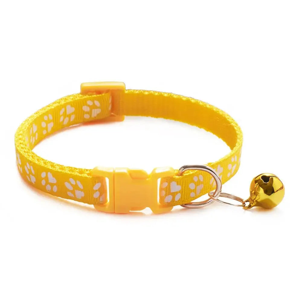 Extra small dog collar with bell