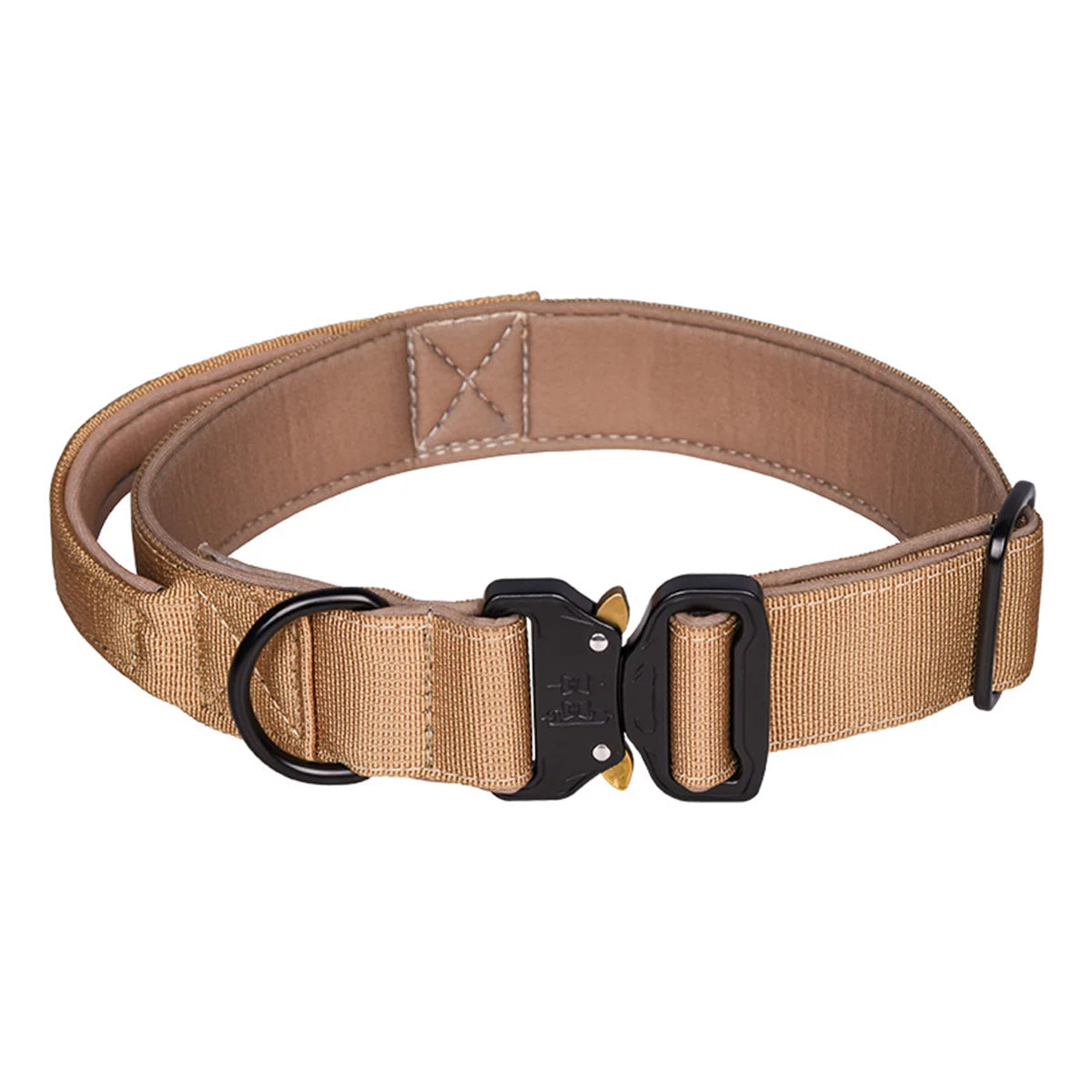 Nylon dog collar with handle