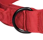 Red tactical dog collar