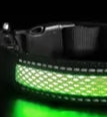 Green LED dog collar