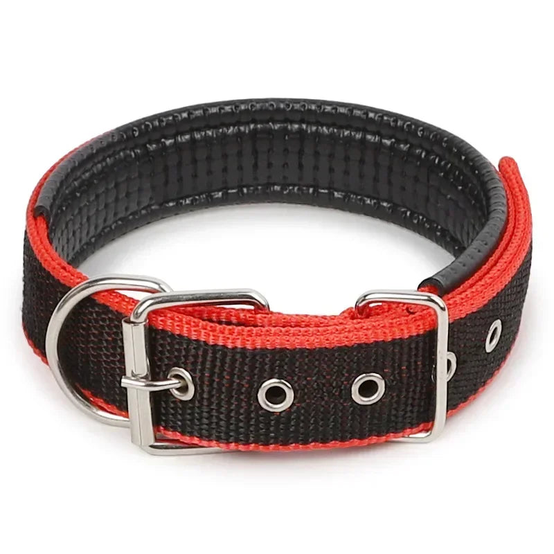 Dog collar metal buckle