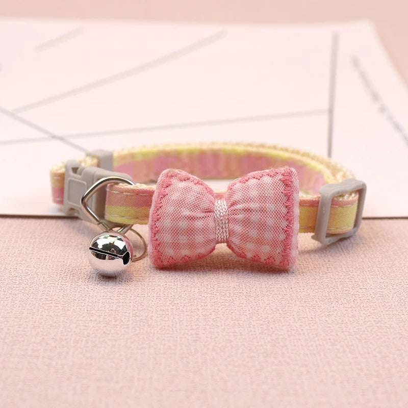 Cute pink dog collar