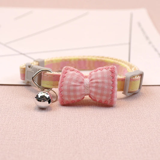 Cute pink dog collar