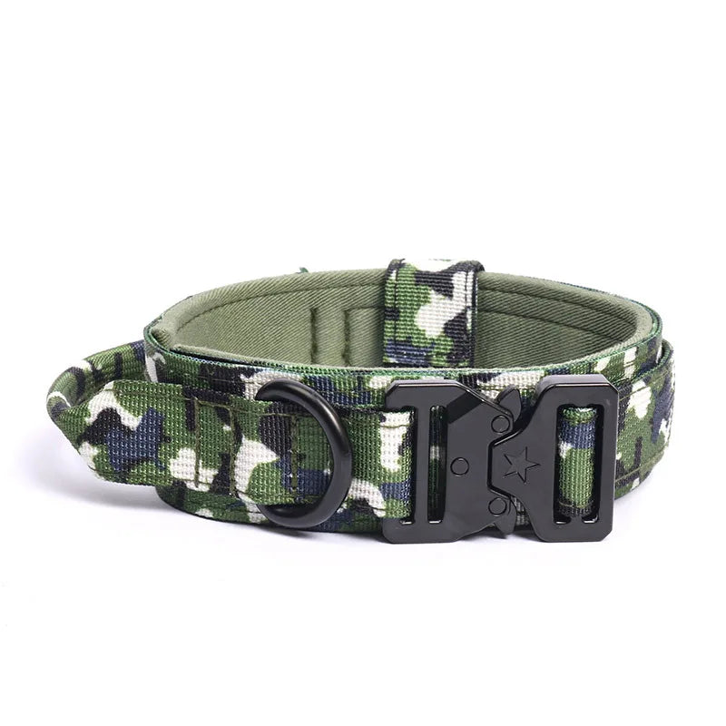 Camouflage dog collar