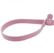 Pink laced slip collar stainless steel